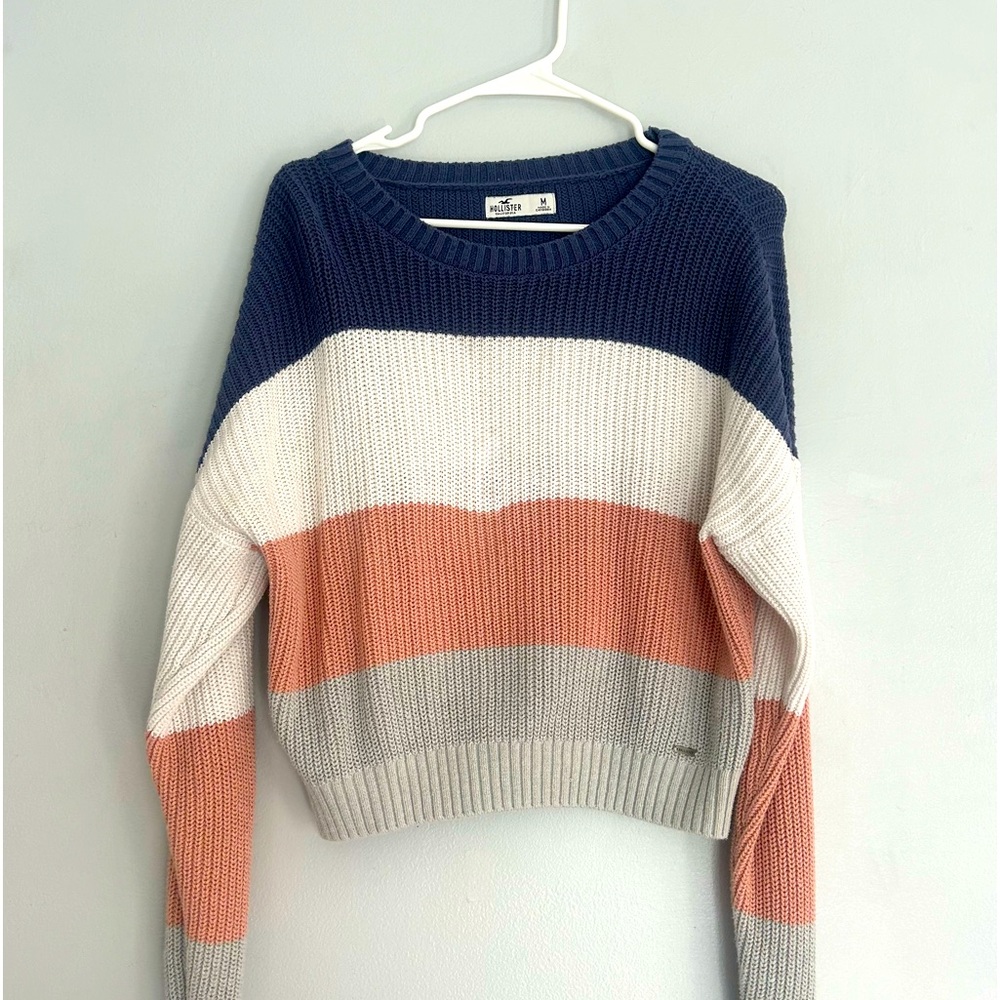 Hollister medium stripped sweater